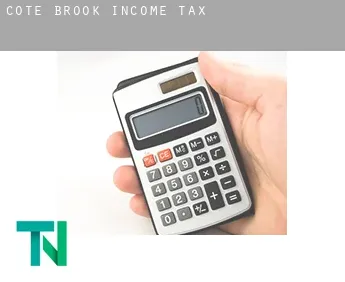 Cote Brook  income tax