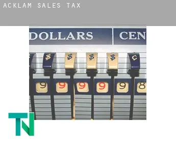 Acklam  sales tax