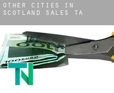 Other cities in Scotland  sales tax