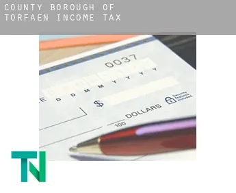 Torfaen (County Borough)  income tax