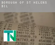 St. Helens (Borough)  bill
