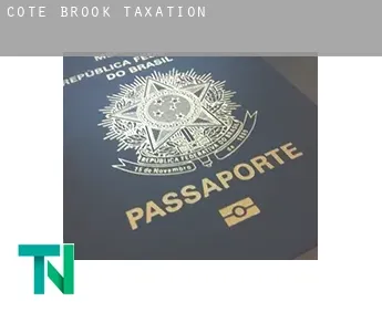 Cote Brook  taxation