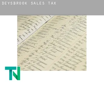 Deysbrook  sales tax