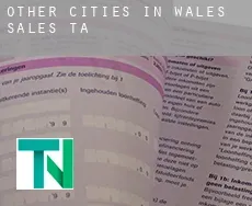 Other cities in Wales  sales tax